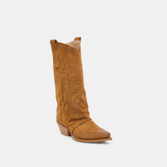 Sammy Chestnut Suede Boots / Dolce Vita