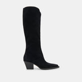 Raj Extra Wide Calf Onyx Suede Boots | Suede Wide Calf Boots
– Dolce Vita / Dolce Vita