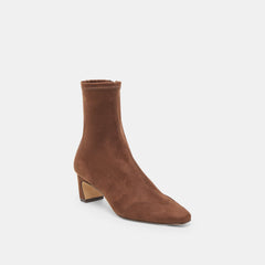 Anika Wide Dk Brown Stella Suede Boots / Dolce Vita