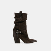 Morla Dk Brown Suede Boots / Dolce Vita