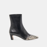 Anika Black Multi Leather Boots / Dolce Vita