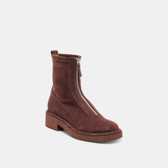 Shante Mahogany Stella Suede Boots / Dolce Vita