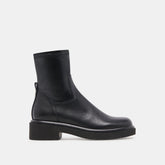 Simaya H2O Wide Black Leather Boots / Dolce Vita