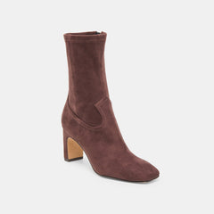Roan Mahogany Stella Suede Boots / Dolce Vita