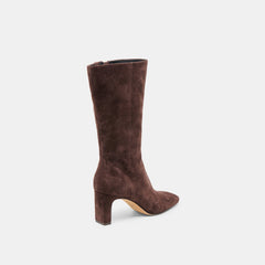 Riggs Mahogany Suede Boots / Dolce Vita