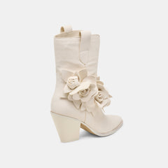 Jakel Off White Nubuck Boots / Dolce Vita