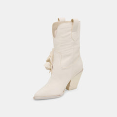 Jakel Off White Nubuck Boots / Dolce Vita
