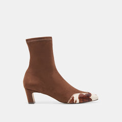 Anika Dk Brown Multi Stella Suede Boots / Dolce Vita