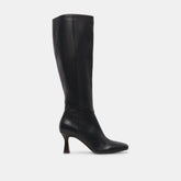 Gyra Wide Calf Black Leather Boots | Black Knee-High Wide Calf Boots
– Dolce Vita / Dolce Vita