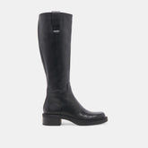 Glory H2O Waterproof Black Leather Wide Calf Boots / Dolce Vita