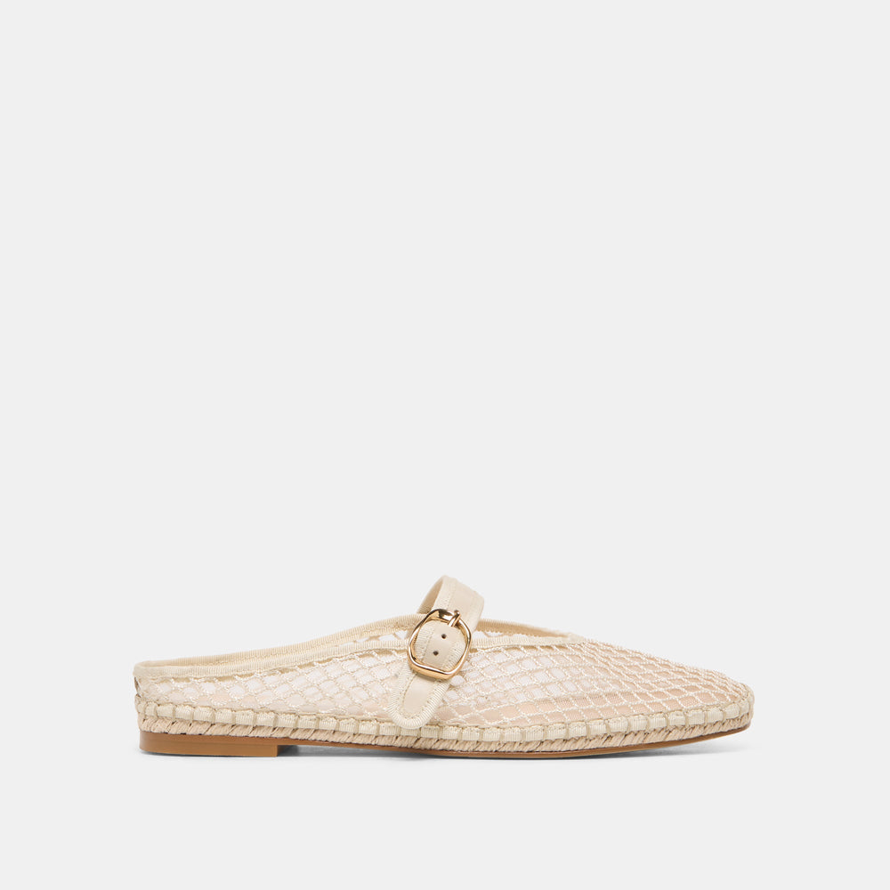 Milie Ecru Woven Mesh Flats / Dolce Vita