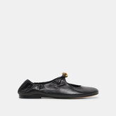 Cornel Black Leather Flats / Dolce Vita