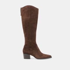 Virona H2O Waterproof Dk Brown Suede Boots / Dolce Vita