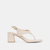 Yves Ivory Leather Heels / Dolce Vita