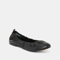 Conrad Black Leather Ballet Flats / Dolce Vita