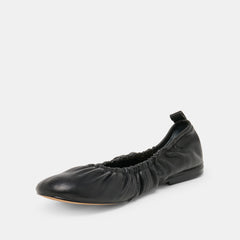 Conrad Black Leather Ballet Flats / Dolce Vita