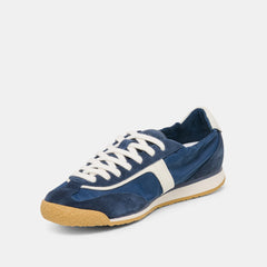 Sariya Navy Nylon Sneakers / Dolce Vita