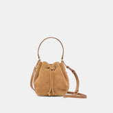 Amaru Brown Suede Crossbody / Dolce Vita
