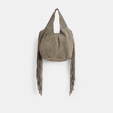 Nakoma Olive Suede Shoulder Bag / Dolce Vita