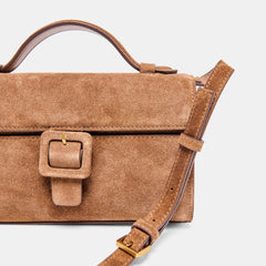 Chris Camel Suede Crossbody / Dolce Vita