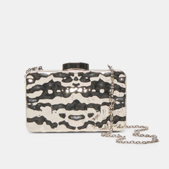 Delia Silver Metal Clutch / Dolce Vita