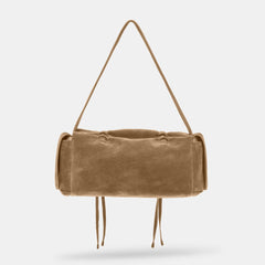 Hudson Olive Suede Shoulder Bag / Dolce Vita