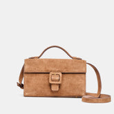 Chris Camel Suede Crossbody / Dolce Vita