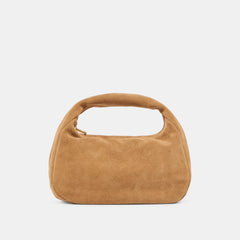 Frankie Brown Suede Handbag / Dolce Vita