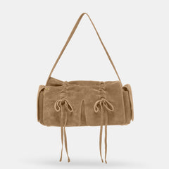 Hudson Olive Suede Shoulder Bag / Dolce Vita