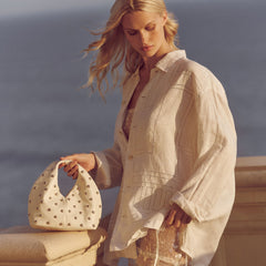 Dahlia Cream Stella Handbag / Dolce Vita