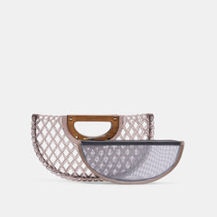 Solandra Smoke Jelly Clutch / Dolce Vita