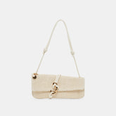 Alice Natural Raffia Shoulder Bag / Dolce Vita