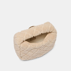 Frankie Natural Plush Handbag / Dolce Vita