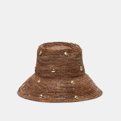 STRAW CLOCHE WITH CHARMS BROWN
– Dolce Vita / Dolce Vita