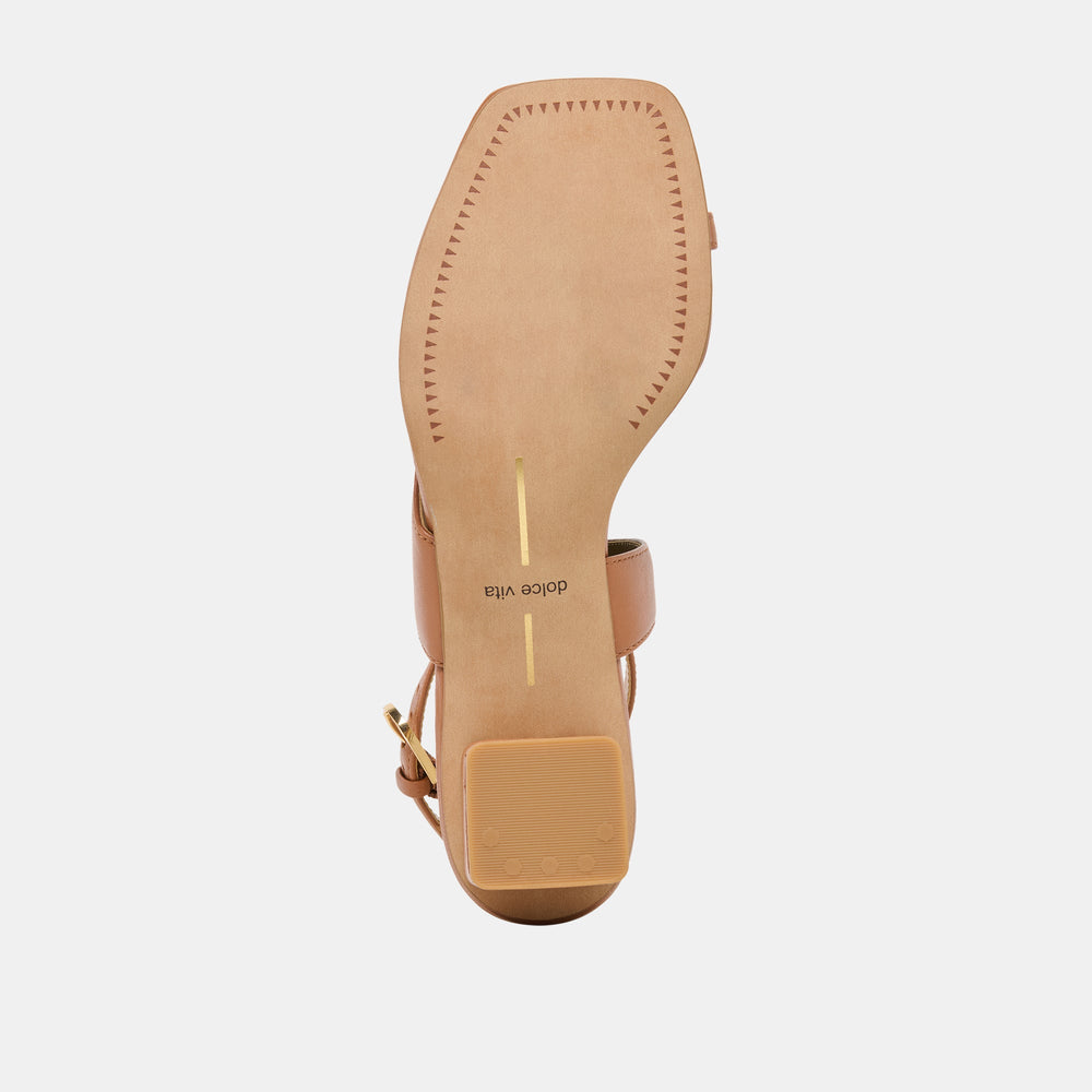 Kameo Saddle Leather Heels / Dolce Vita