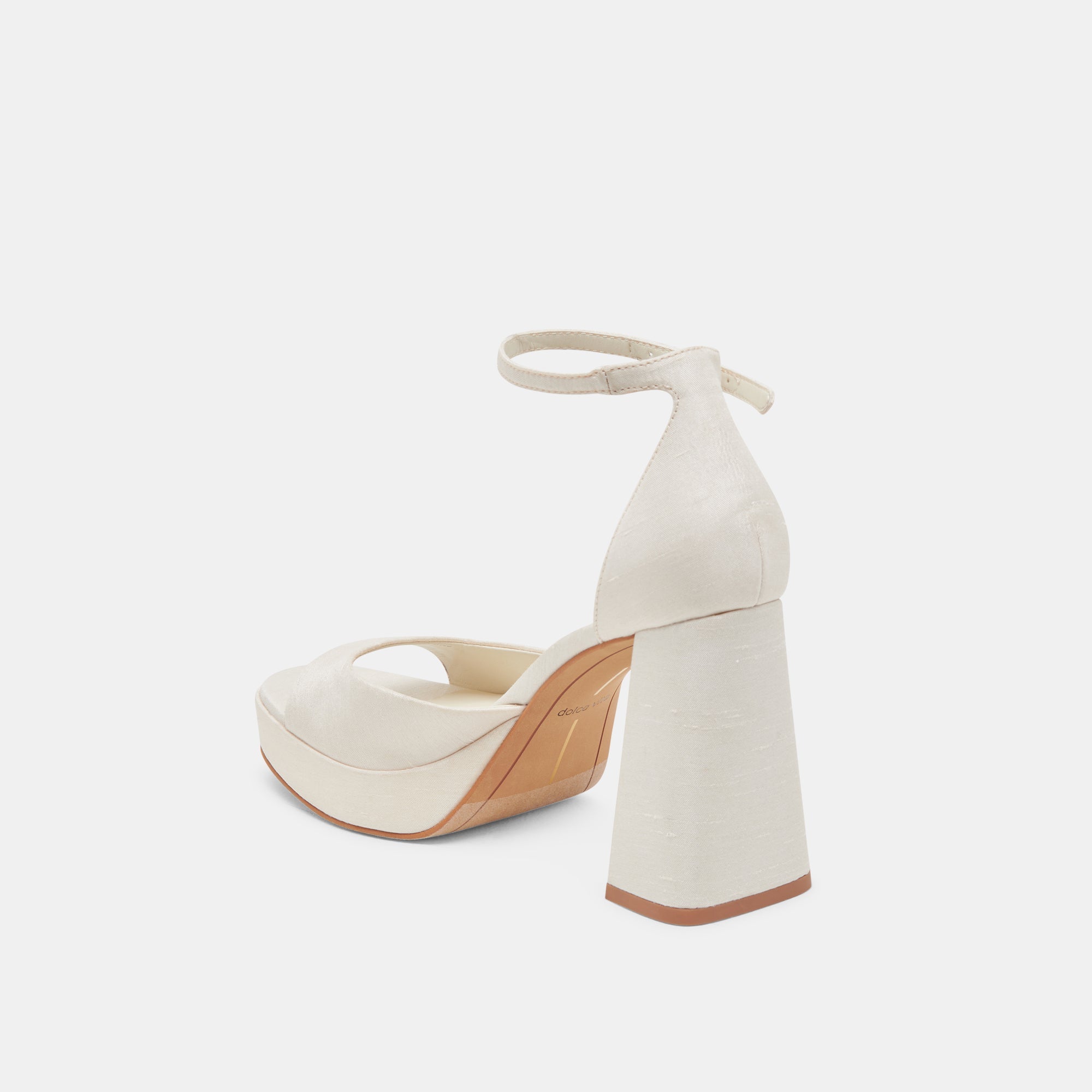 PANDRO HEELS WHITE SATIN
 – Dolce Vita / Dolce Vita