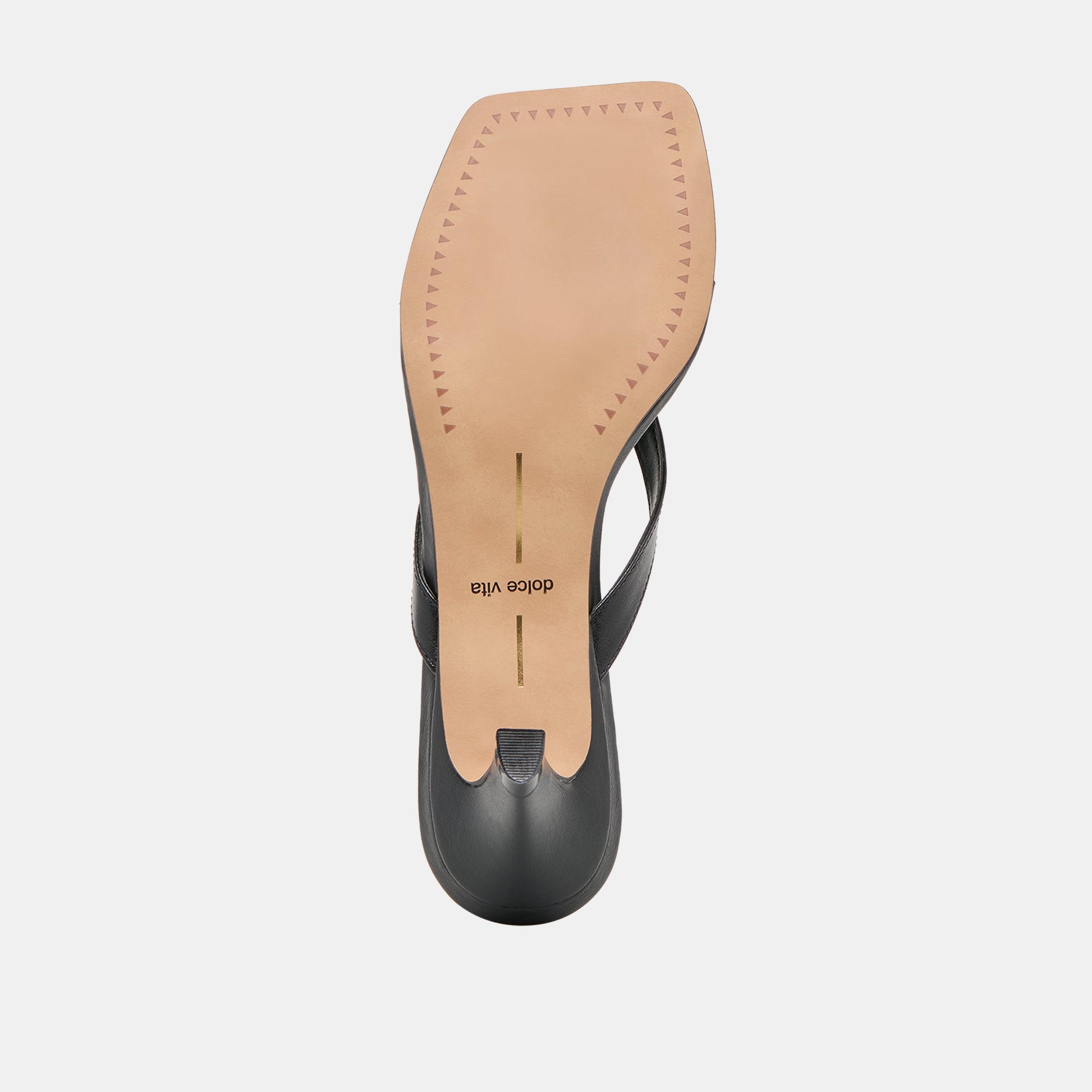 Ramia Black Leather Heels / Dolce Vita