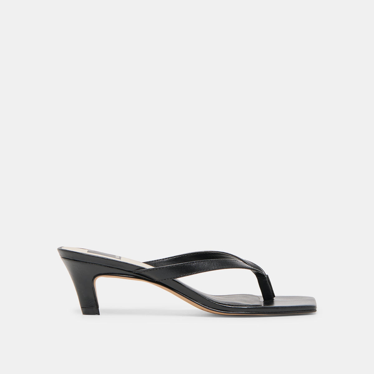 Ramia Black Leather Heels / Dolce Vita