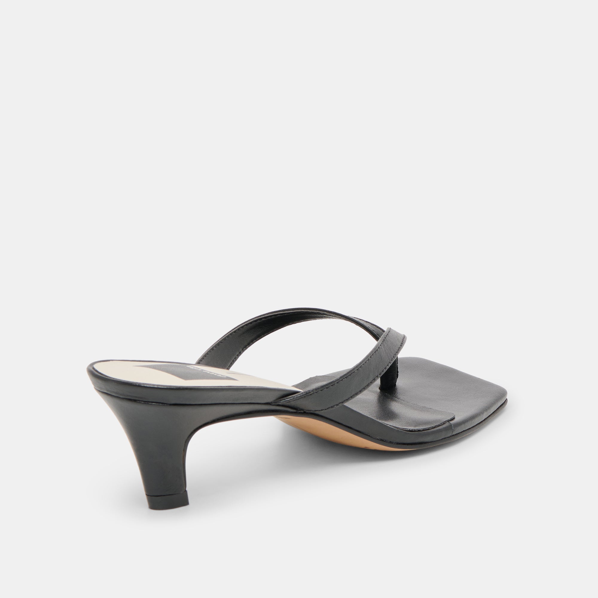 Ramia Black Leather Heels / Dolce Vita