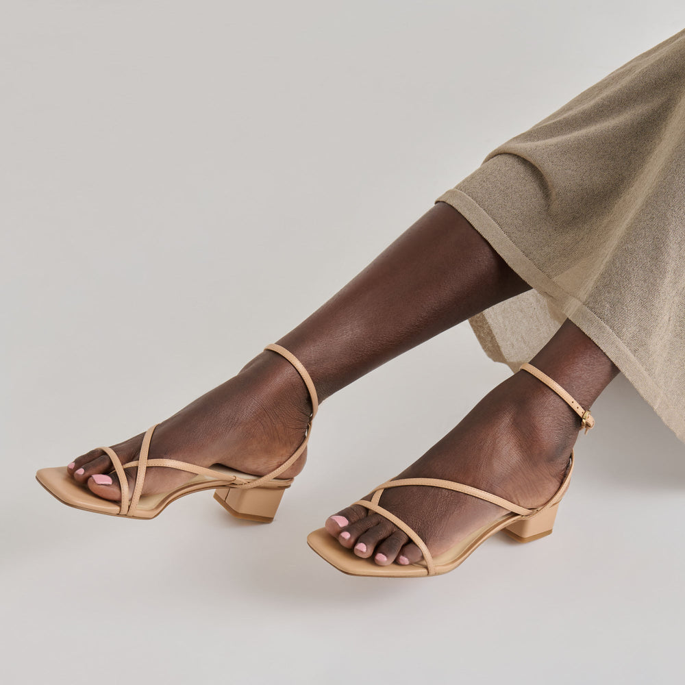 Karlos Lt Tan Leather Sandals / Dolce Vita