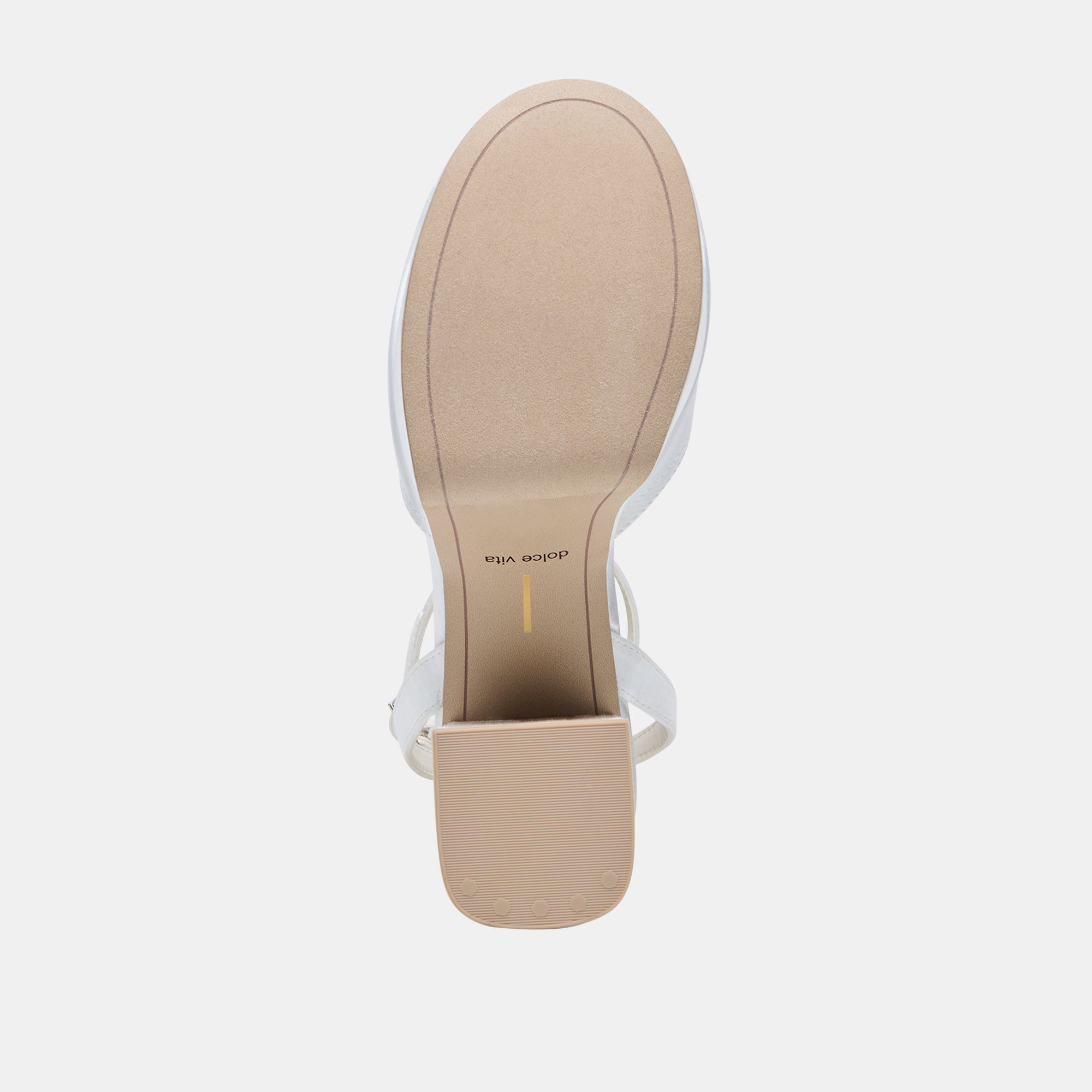 Bryla White Satin Heels / Dolce Vita