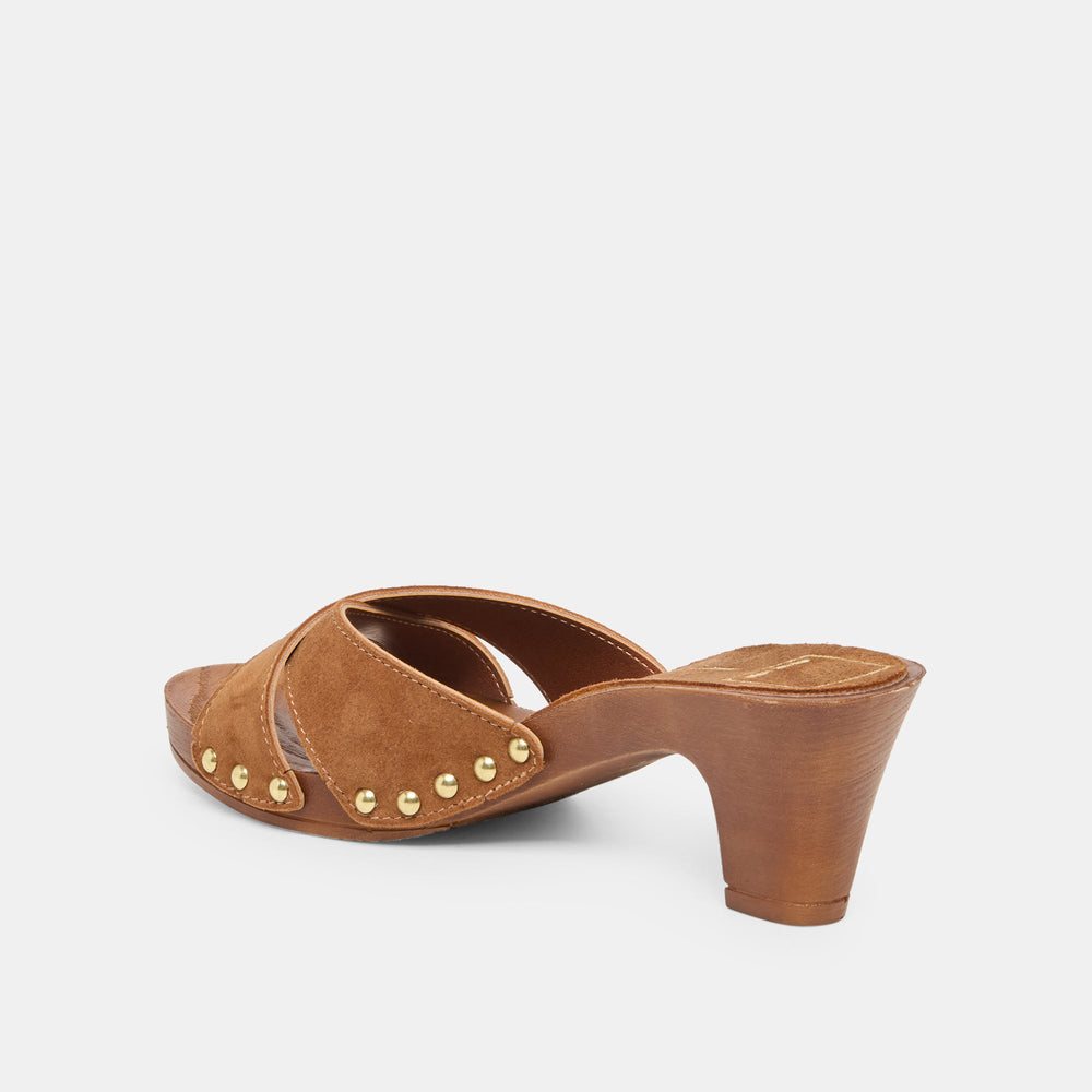 Averie Brown Nubuck Heels / Dolce Vita