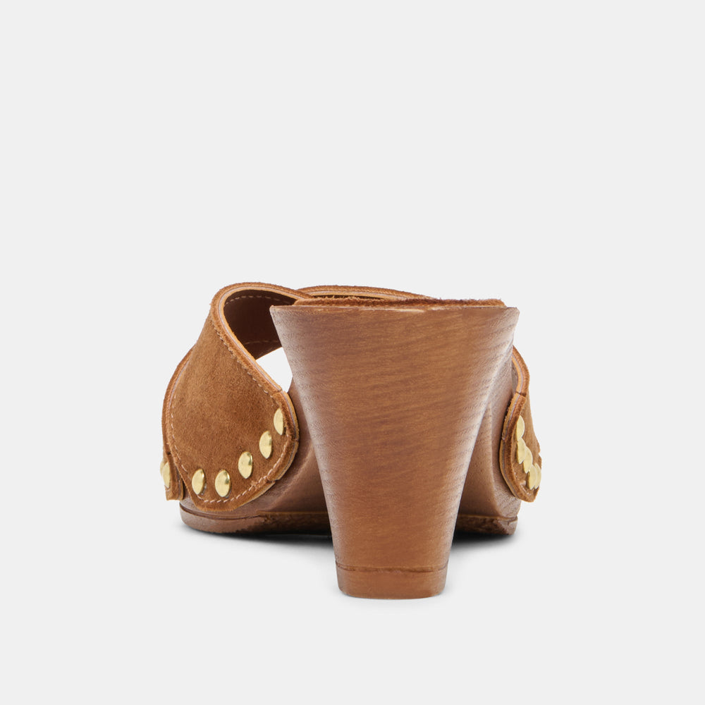 Averie Brown Nubuck Heels / Dolce Vita