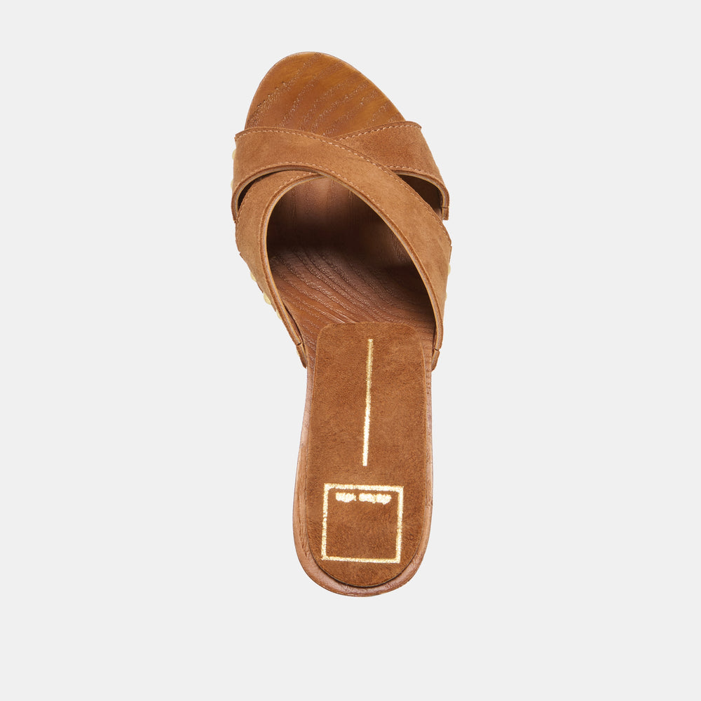 Averie Brown Nubuck Heels / Dolce Vita