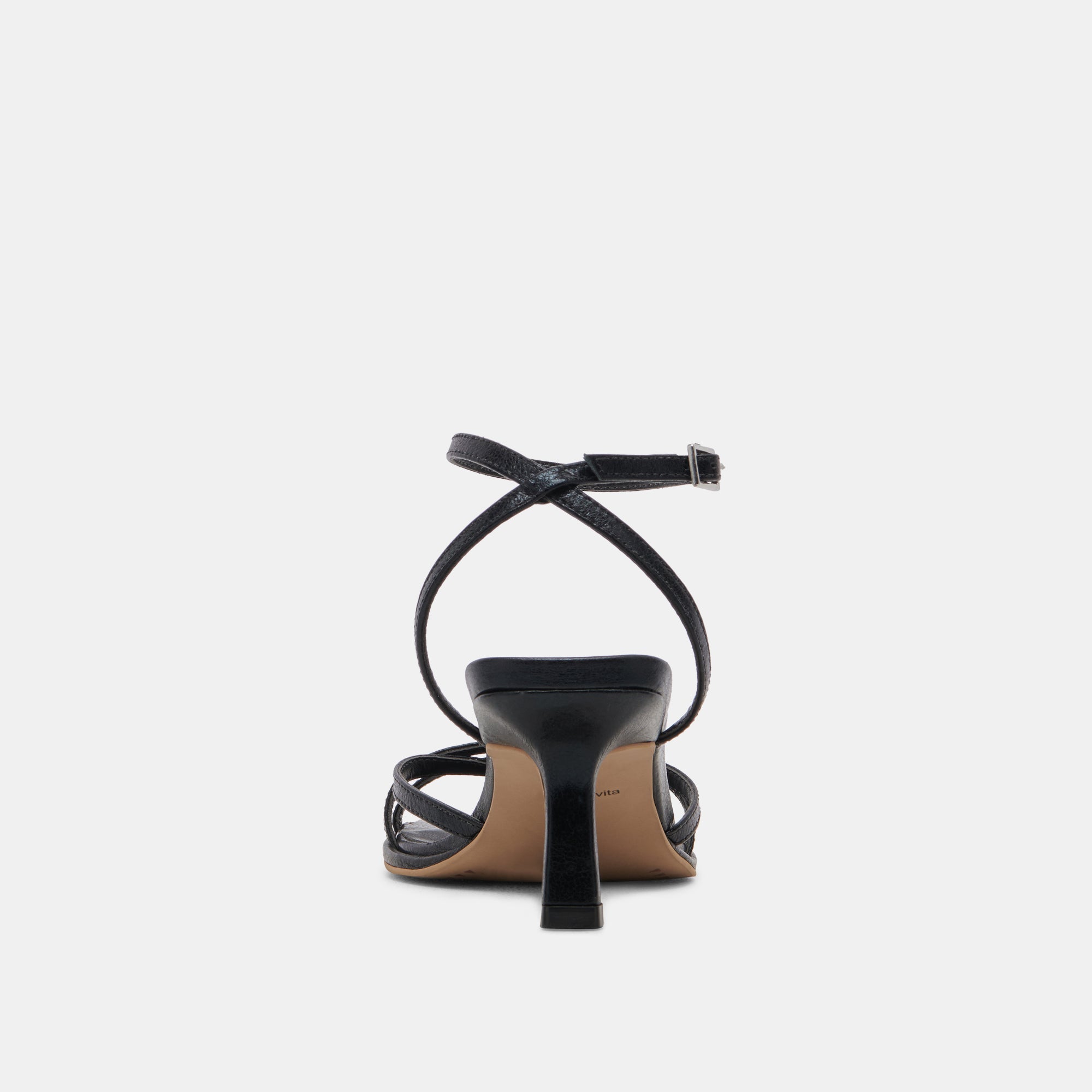 Manji Wide Midnight Patent Leather Heels / Dolce Vita