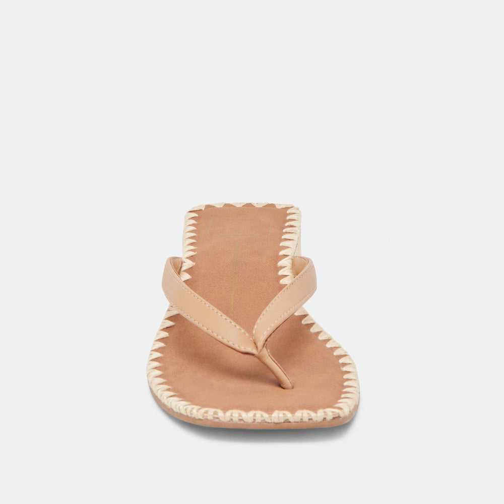 BARTY SANDALS LIGHT TAN LEATHER
 – Dolce Vita / Dolce Vita