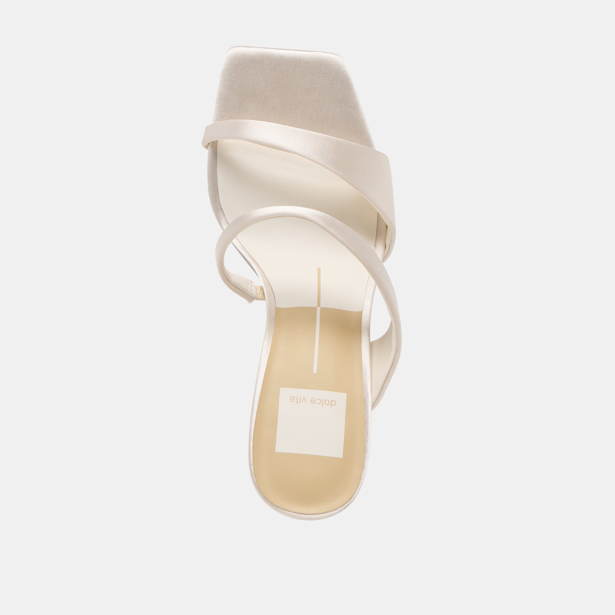 Icelyn Ivory Satin Heels / Dolce Vita