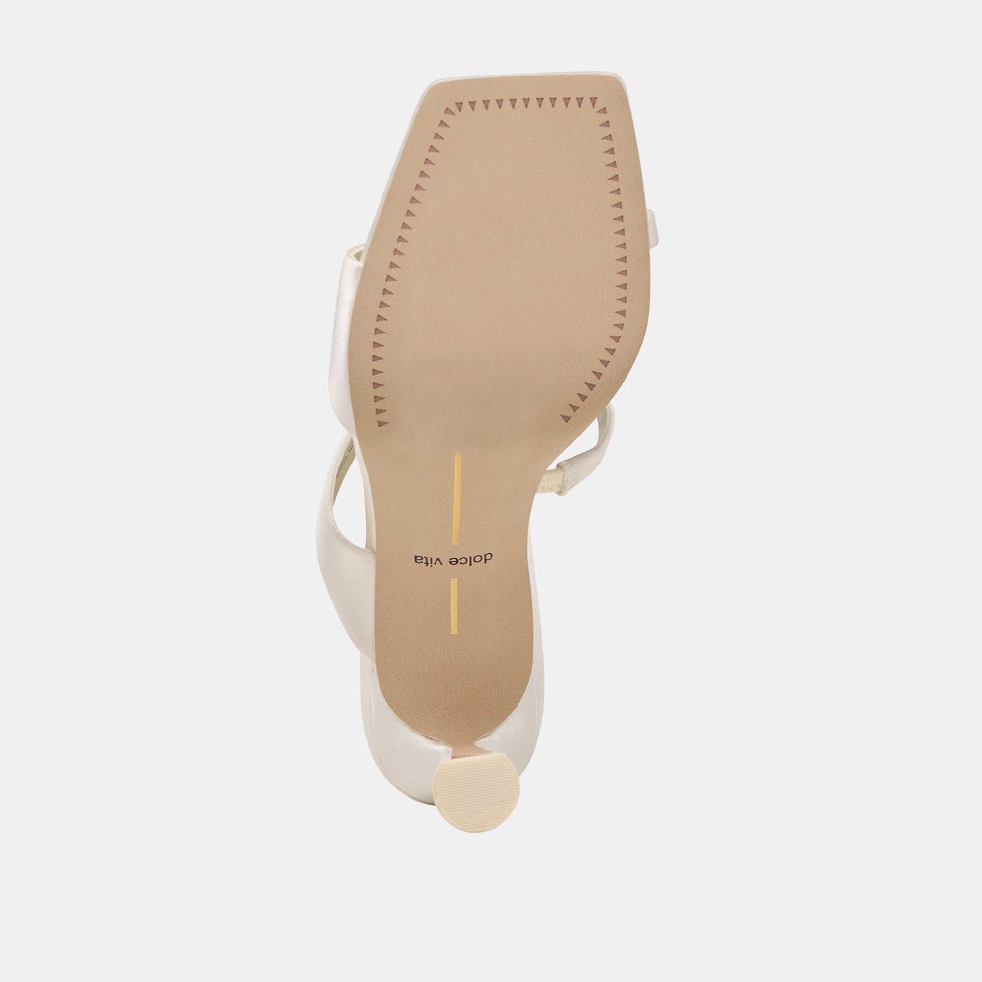 Icelyn Ivory Satin Heels / Dolce Vita