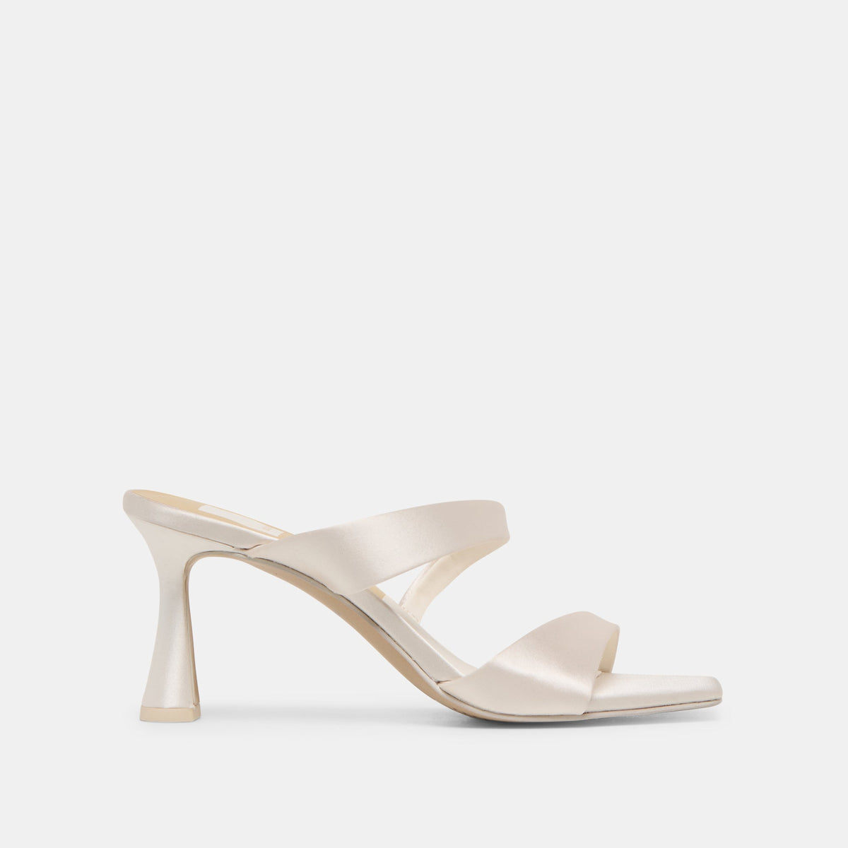 Icelyn Ivory Satin Heels / Dolce Vita