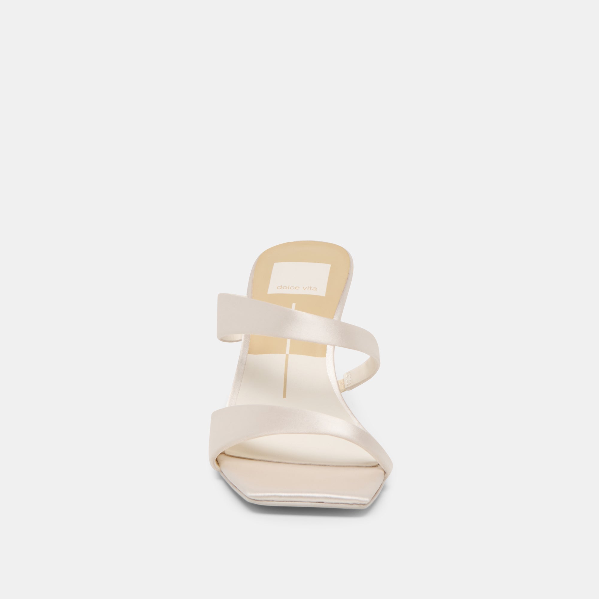 Icelyn Ivory Satin Heels / Dolce Vita